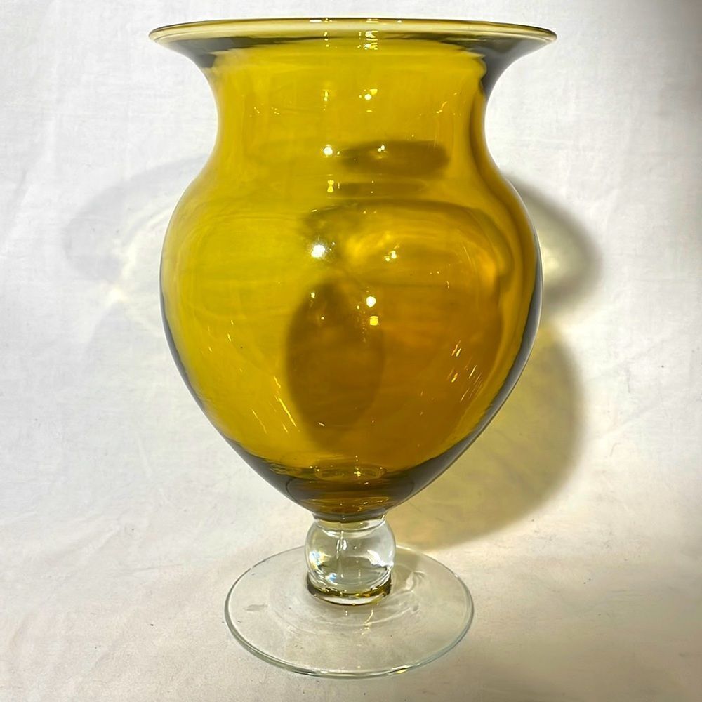 Small Round Glass Vase